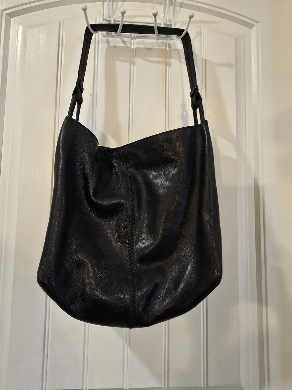 Latico Black Leather Hobo Bag - Unbranded